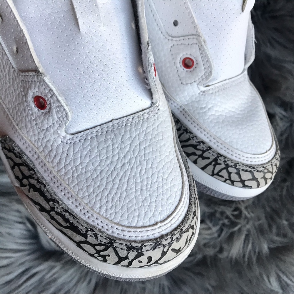 JORDAN III RETRO • HALL OF FAME • SZ 3 KIDS - Picture 8 of 8